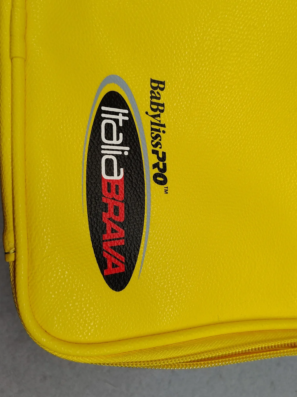 BaByliss PRO Italia Brava Yellow Brush Carrying And Storage Case